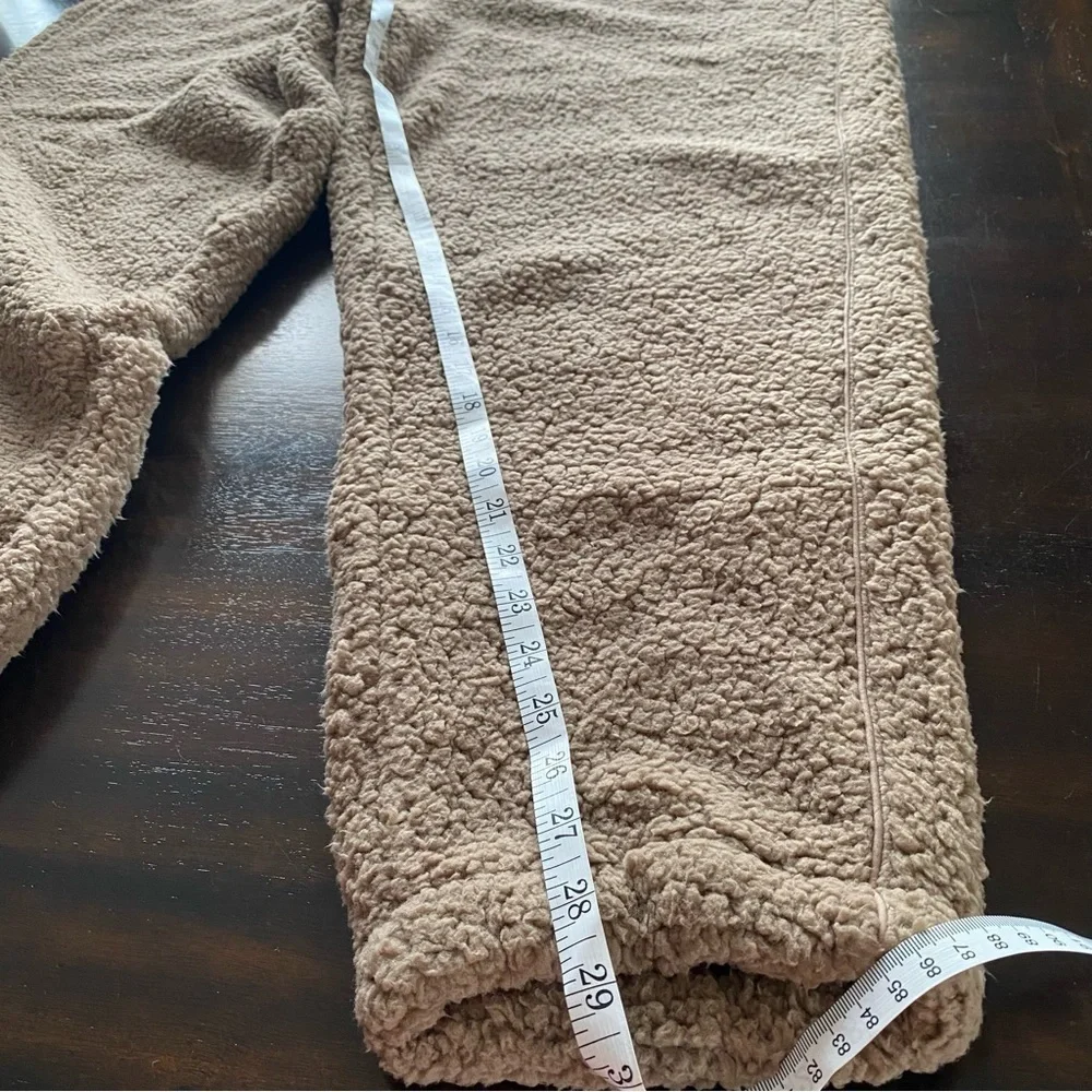 NWT SKIMS Teddy Pants Sherpa Jogger Desert 3X